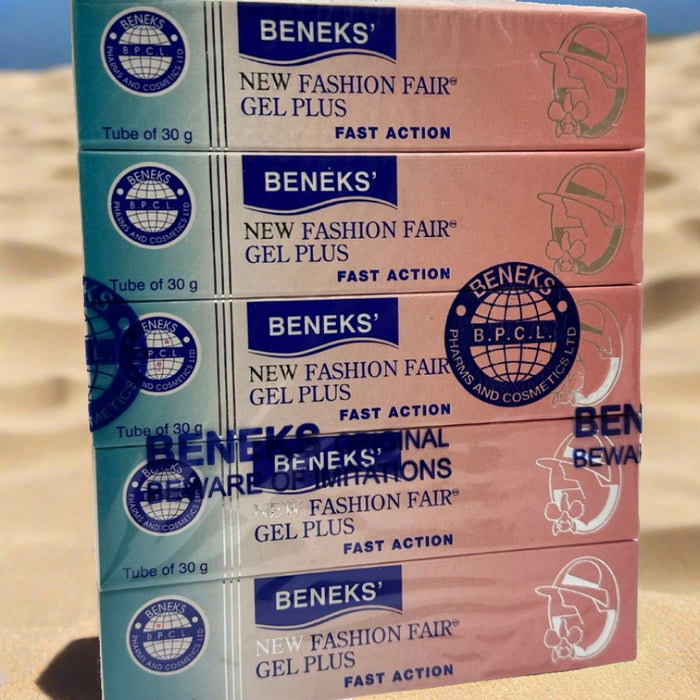 Benek's New Fashion Fair Fast Action Gel Plus 30g (pack of 10)