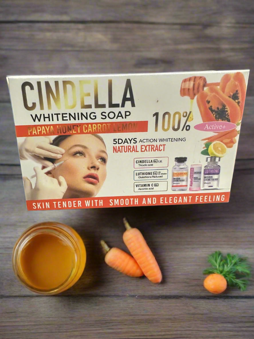Cindella Whitening Soap 160 Grm usbeautybazaar Cindella Whitening Soap 160 Grm usbeautybazaar