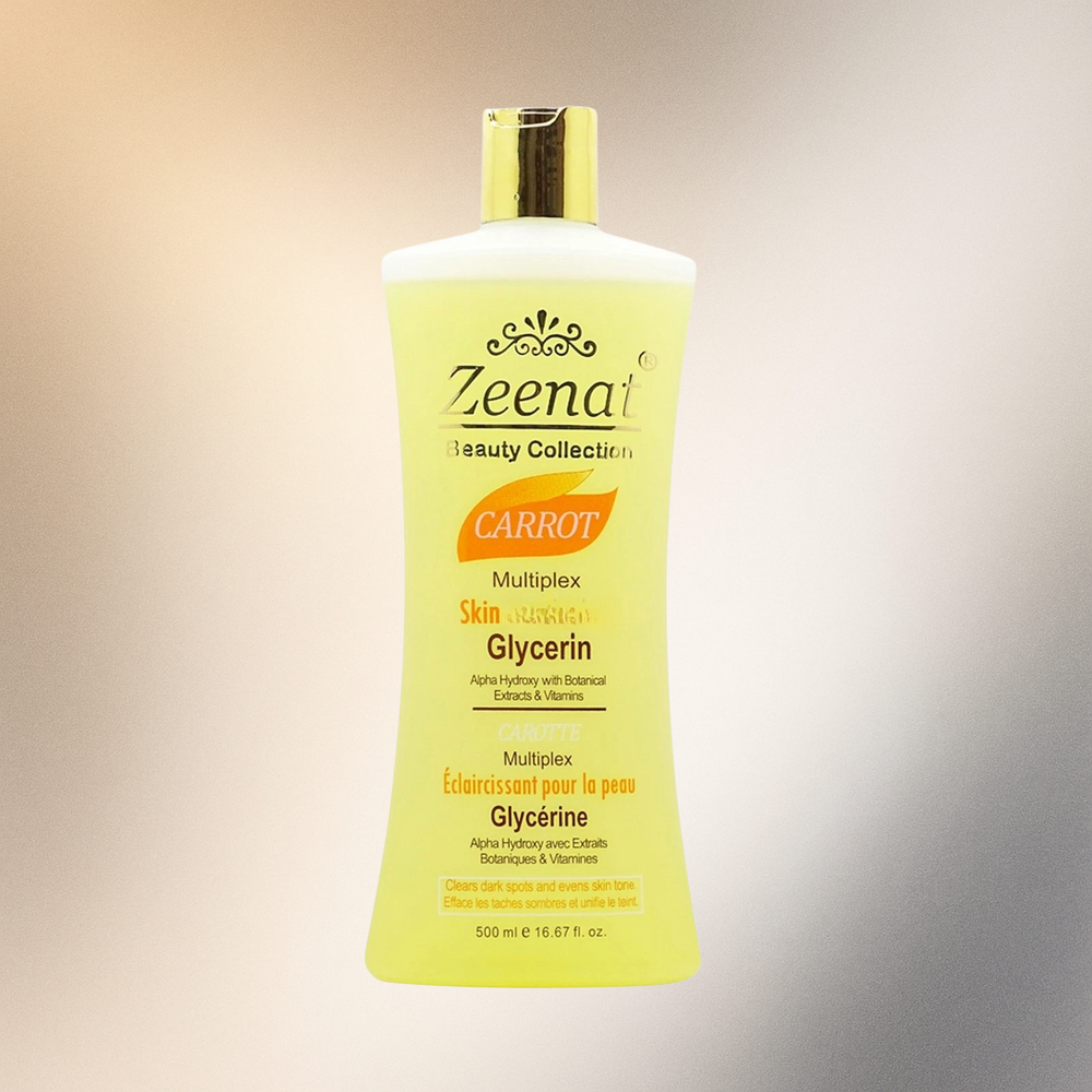 Zeenat Carrot Multiplex Skin Glycerin 500 ml