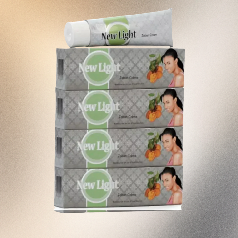Pack of 10 New Light Zaban Cream 50g | 1.76oz Clearance