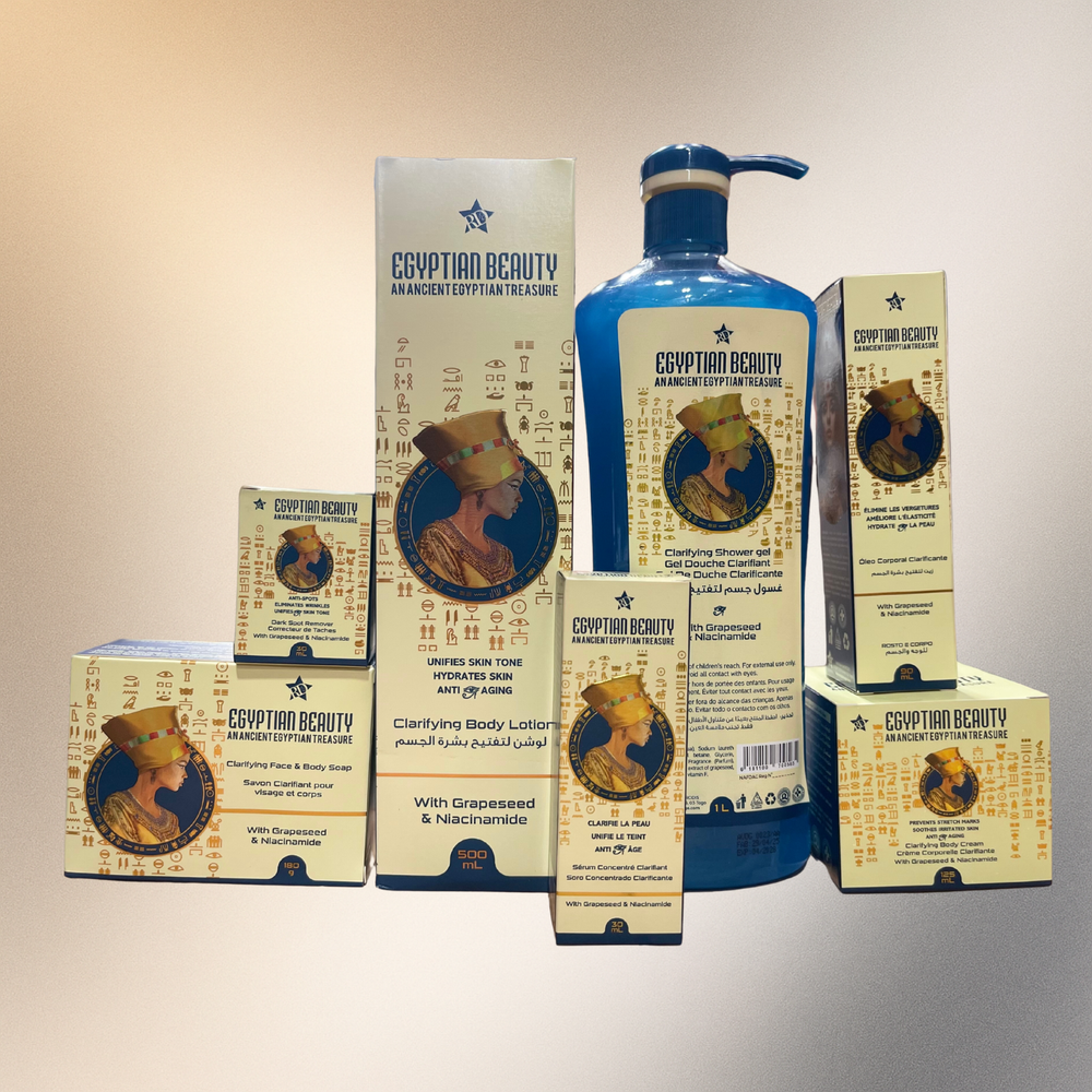 Egyptian Beauty Full Body Care Collection – 7 Essential Products