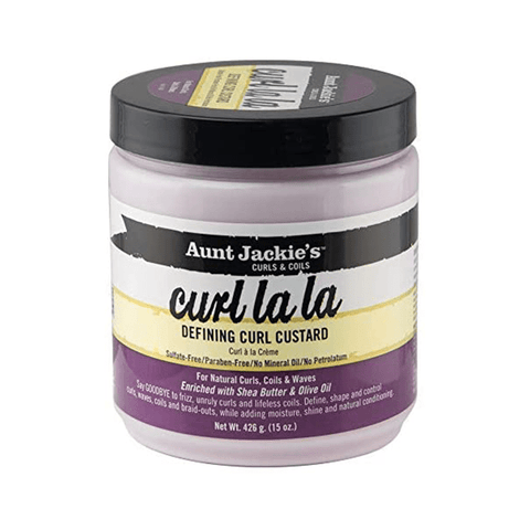 Aunt Jackies Curl La La Curl Custard 15 oz