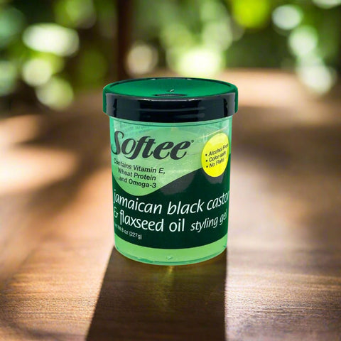 Softee Jamaican Black Castrol & Flaxseed Styling Gel 227g