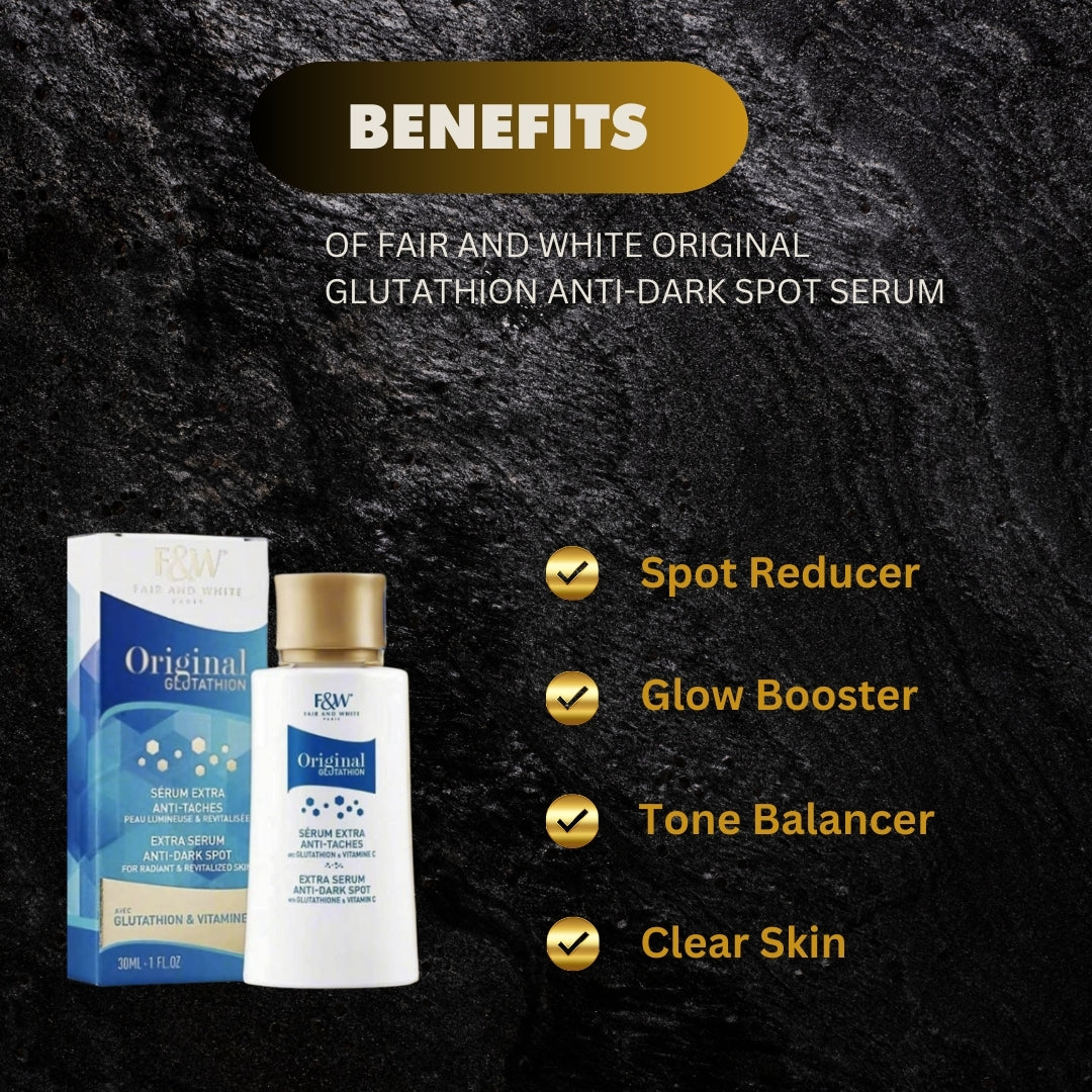 Fair And White Original Glutathion Serum 30ml usbeautybazaar Fair And White Original Glutathion Serum 30ml usbeautybazaar