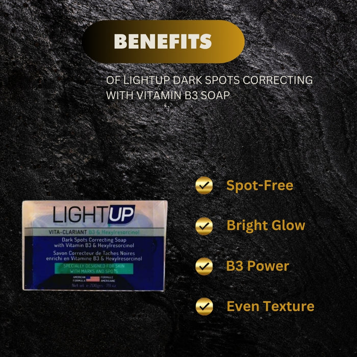LIGHTUP Dark Spots Correcting With Vitamin B3 Soap 200g