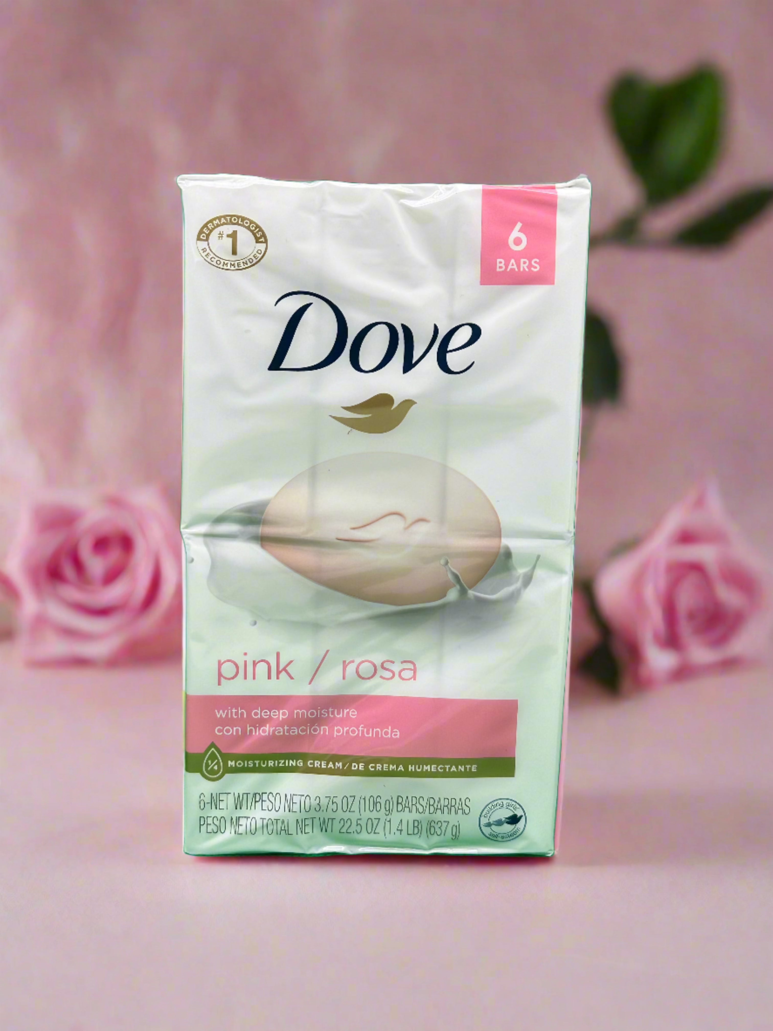 Dove Pink/Rosa Bar (Pack of 6) 22.5 oz – usbeautybazaar