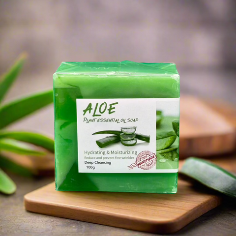 Aloe Plant Essential Soap-100g