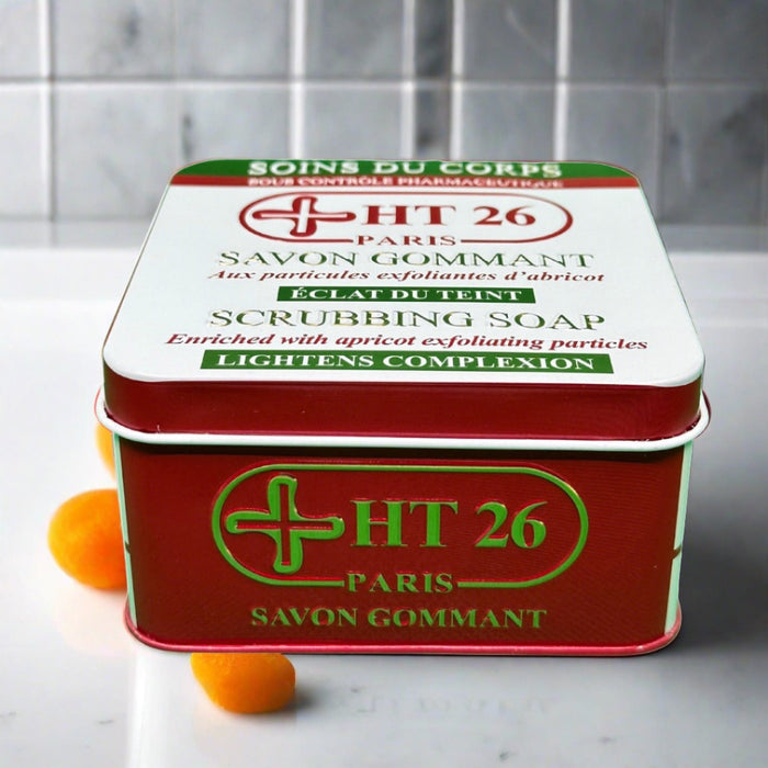 HT26 Scrubbing Soap with Apricot Exfoliating Particles 200g