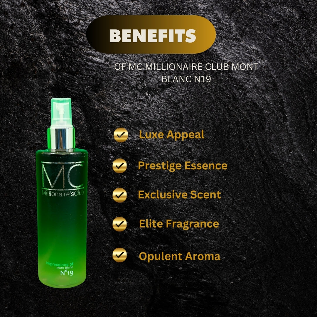 Mont Blanc N19: Mc Millionaire Club – usbeautybazaar