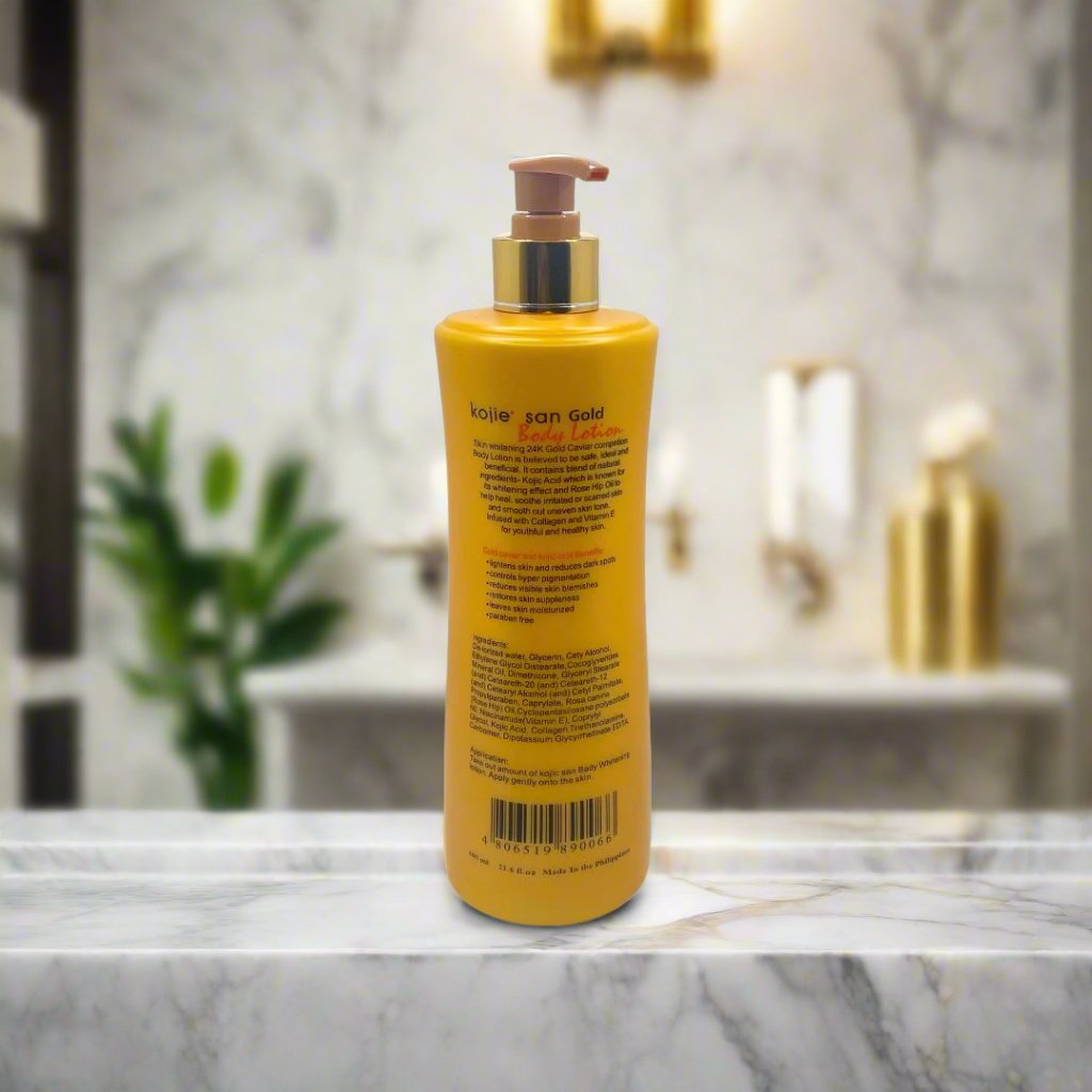 Kojie San Gold Body Lotion 600ml – usbeautybazaar