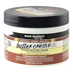 Aunt Jackies Coconut Crème Butter Creme Moisture Sealant 7 oz