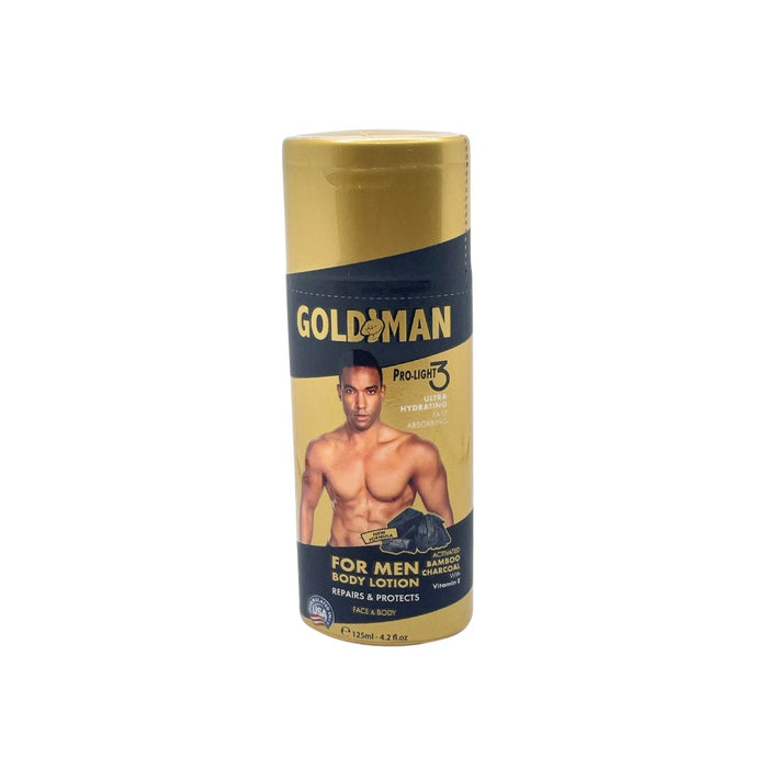 GoldMan Ultra Hydrating for Men Body Lotion Repairs & Protects 125ml (CLEARANCE)