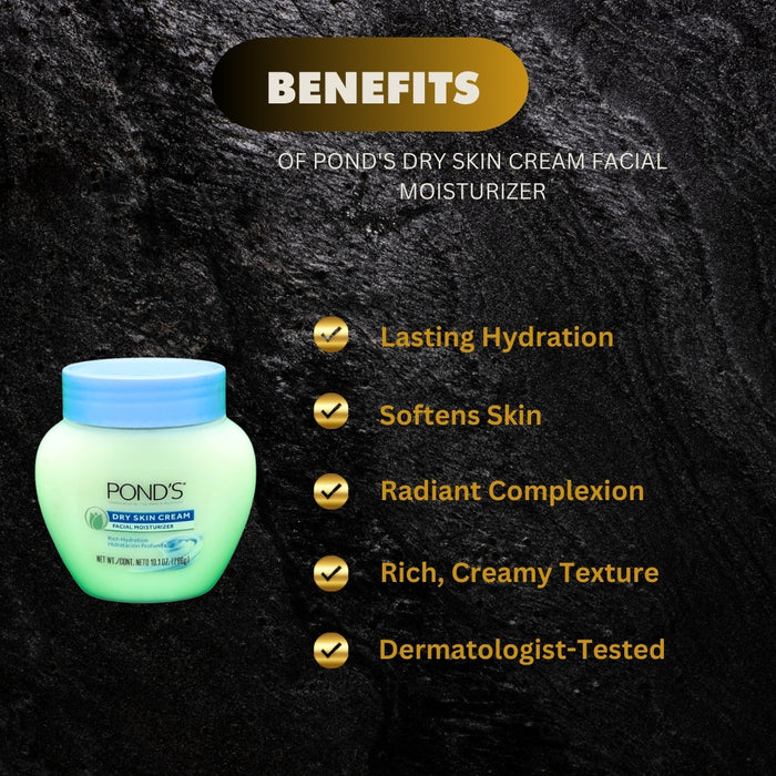 Pond's Dry Skin Cream Facial Moisturizer 286g / 10.1 oz