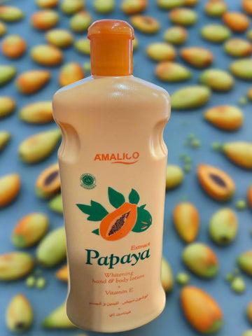 Amalico Papaya Whitening Hand & Body Lotion With Vitamin C 600 ML