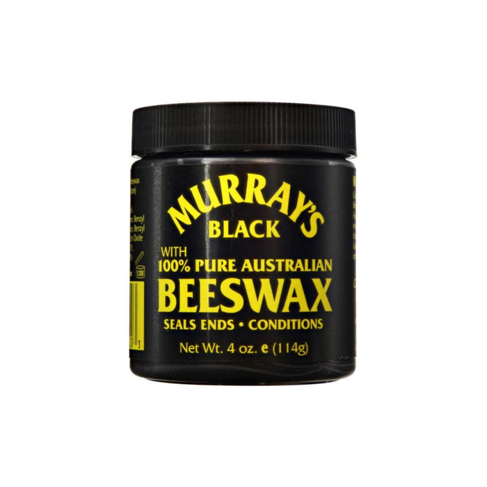 Murray's Bees Wax Black 3.5 oz jar