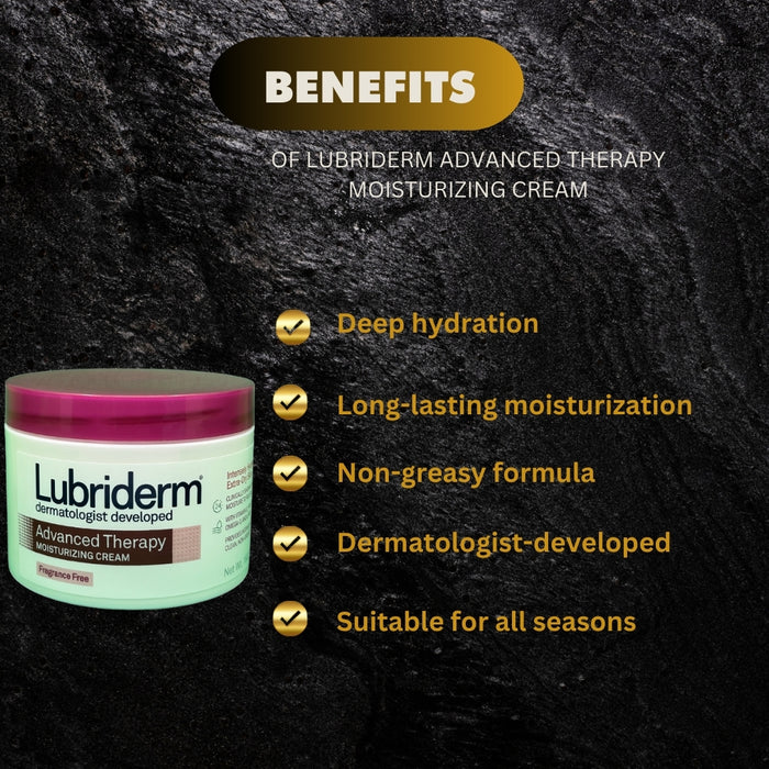 Lubriderm Advanced Therapy Moisturizing Cream 453g