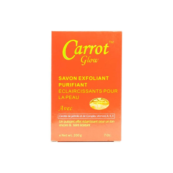 Carrot Glow Exfoliating Purifying Soap With Carrot Oil 7 oz