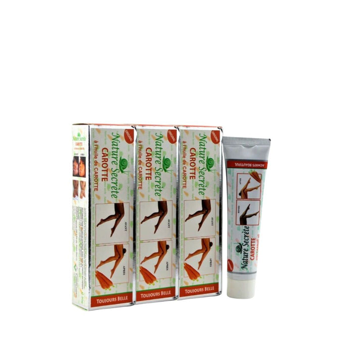 Pack Of 10 Nature Secret Carrot Oil Cream 50g Exp on 04/2024