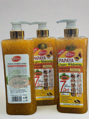 Veet Gold Papya  Shower Gel Super Whitening Shower Cream 1000 ML 7 Days