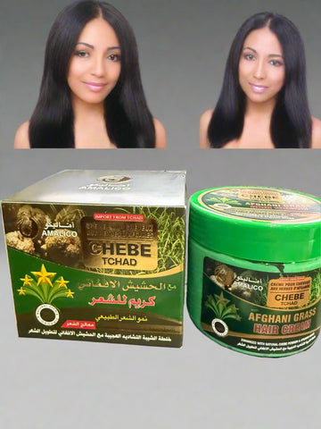 Chebe Tchad Afgani Grass  Hair Cream 360Ml Natural Hair Growth