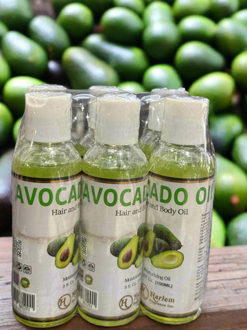 Harlem Fragrance Hair & Body Massage OIl Avocado  5 Oz 150 Ml