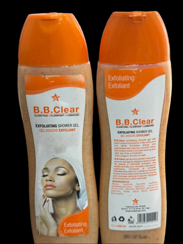 B.B. Clear Exfoliating Shower Gel 600 Ml