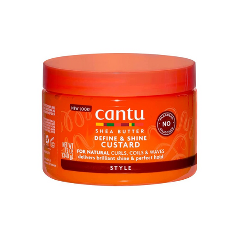 Cantu Shea Butter for Natural Hair Define & Shine Custard 12oz