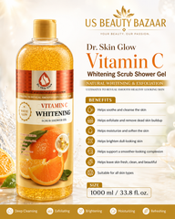 Dr. Skin Glow Vitamin C Whitening Scrub Shower Gel Size: 1000 ml / 33.8 fl. oz.