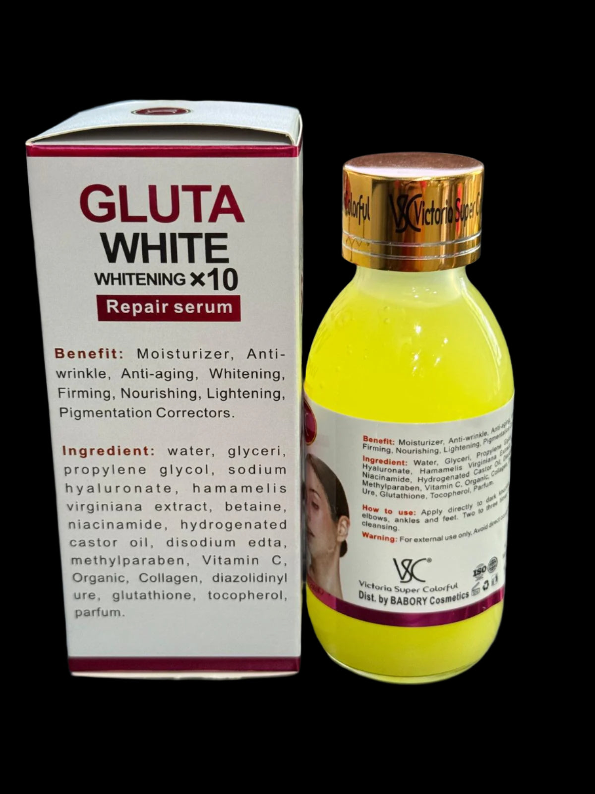 VSC Gluta White Whitening x 10 Repair Serum 125 Ml