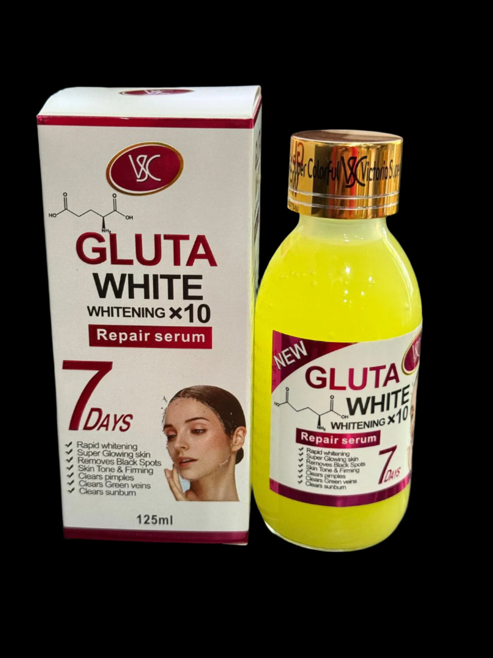 VSC Gluta White Whitening x 10 Repair Serum 125 Ml – usbeautybazaar