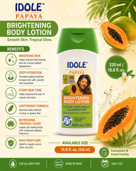 Idole Papaya Brightening Body Lotion 10.8 fl.oz /320 Ml