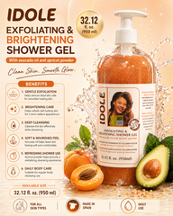 Idole Exfoliating & Brightening Shower Gel 32.12.fl.oz / 950 ml