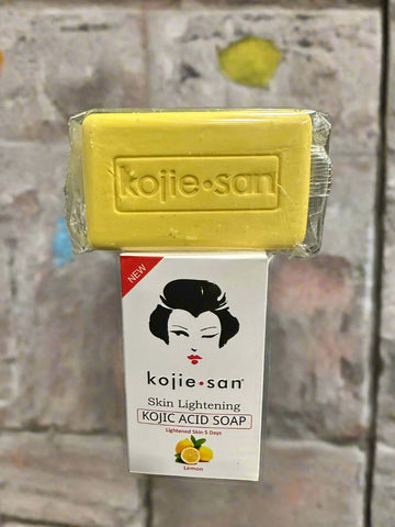 Kojie San Skin Lightening Kojic Acid Soap With Lemon 5 days 250Grm