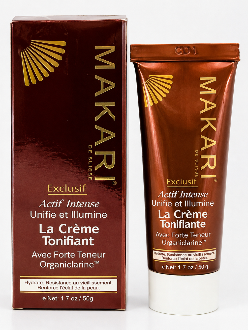Makari Exclusive Active Intense Tone Boosting Cream1.76 oz -50g