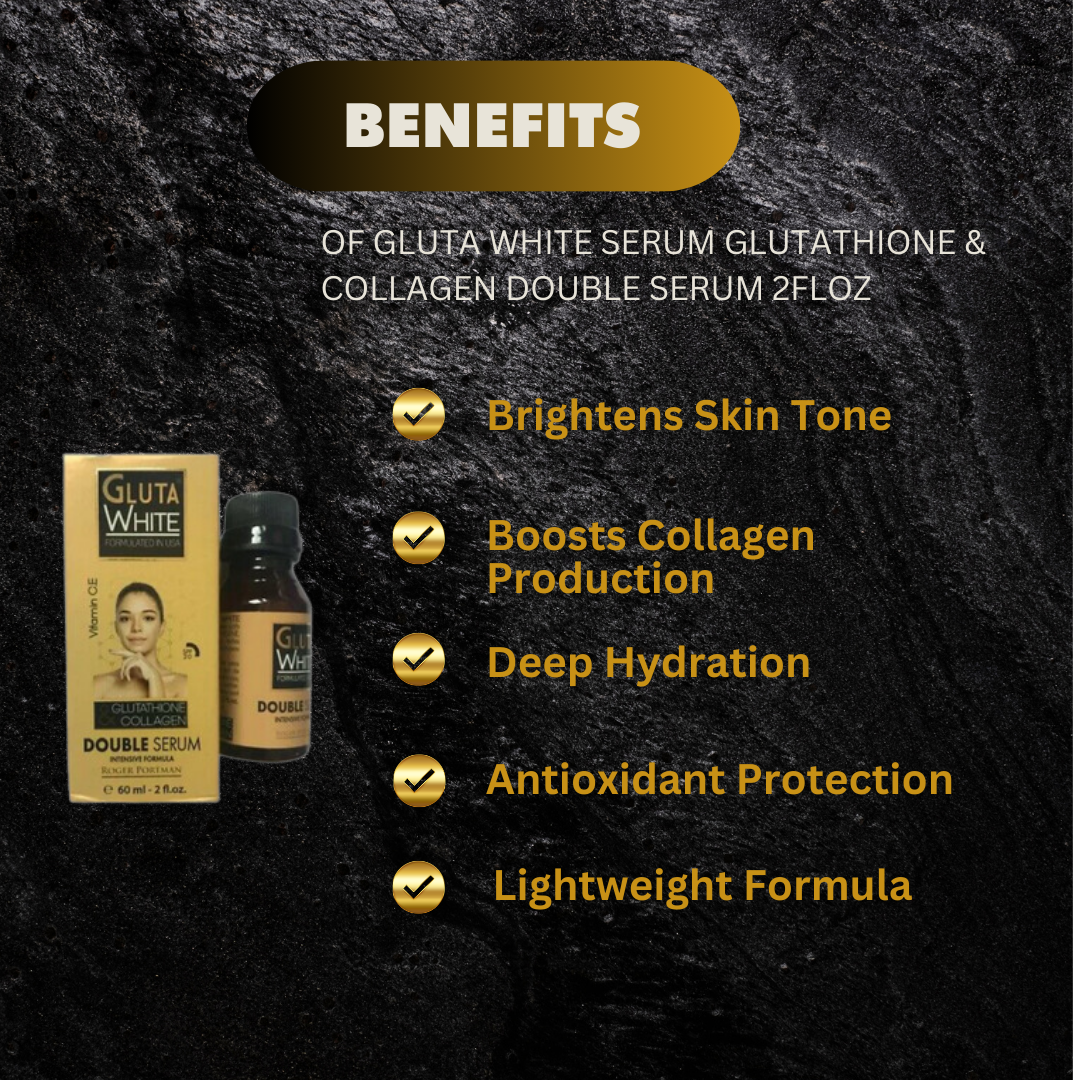 Gluta White Glutathione & Collagen Double Serum usbeautybazaar Gluta White Glutathione & Collagen Double Serum usbeautybazaar