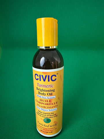 Civic Brightening Turmeric Body Oil