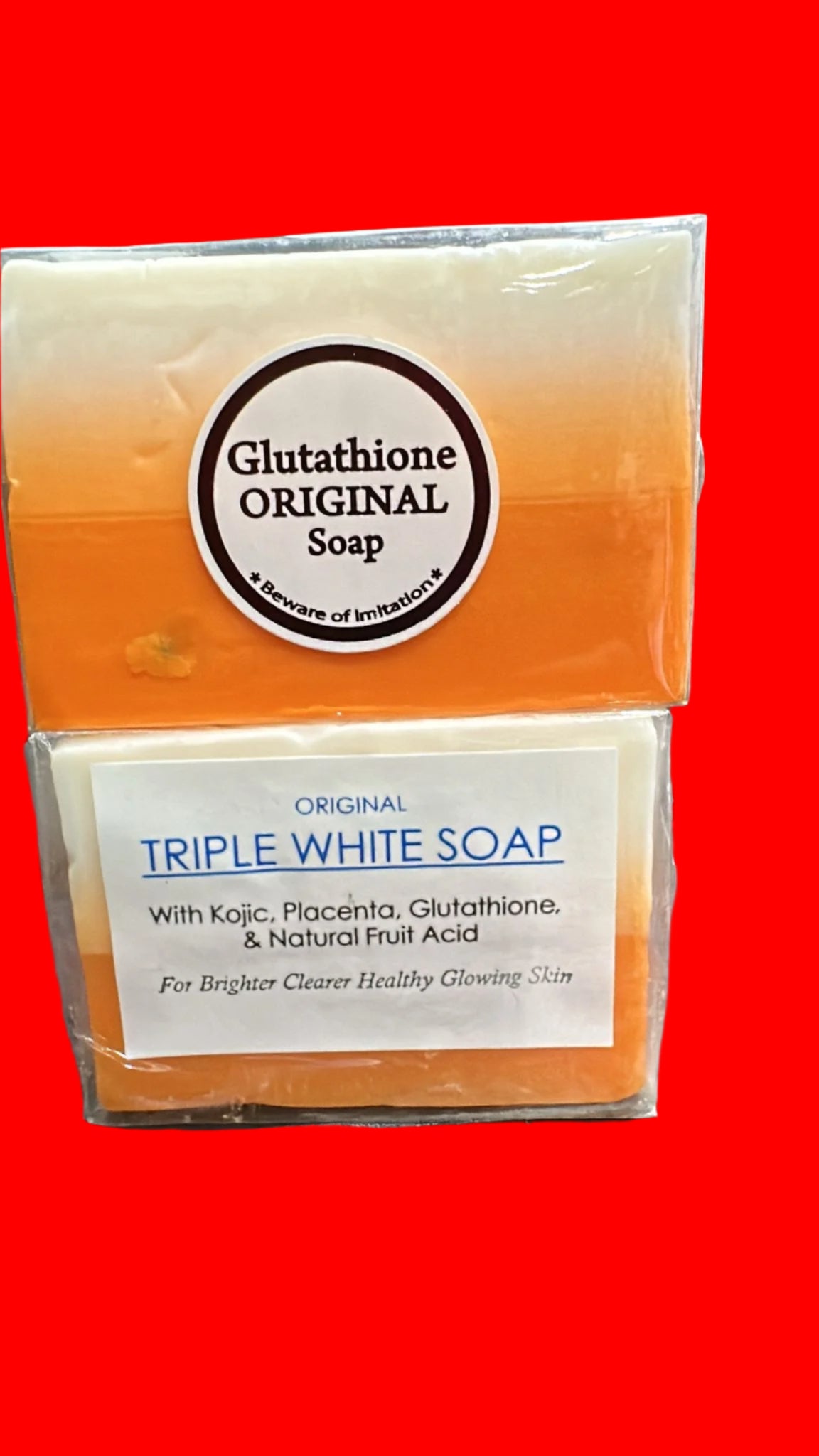 Glutathione Original+Triple White Soap 160 GRm – usbeautybazaar
