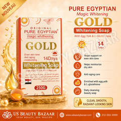 Pure Egyptian Magic Whitening Gold Soap Size: 250 g