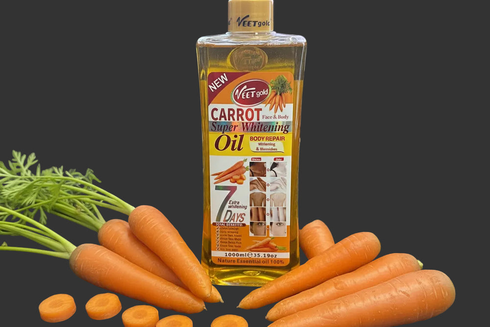 Veetgold Carrot Super Whitening Oil (1000ml)