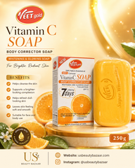 Veet Gold Vitamin C Body Corrector Soap  Size: 250 g / 8.82 oz.