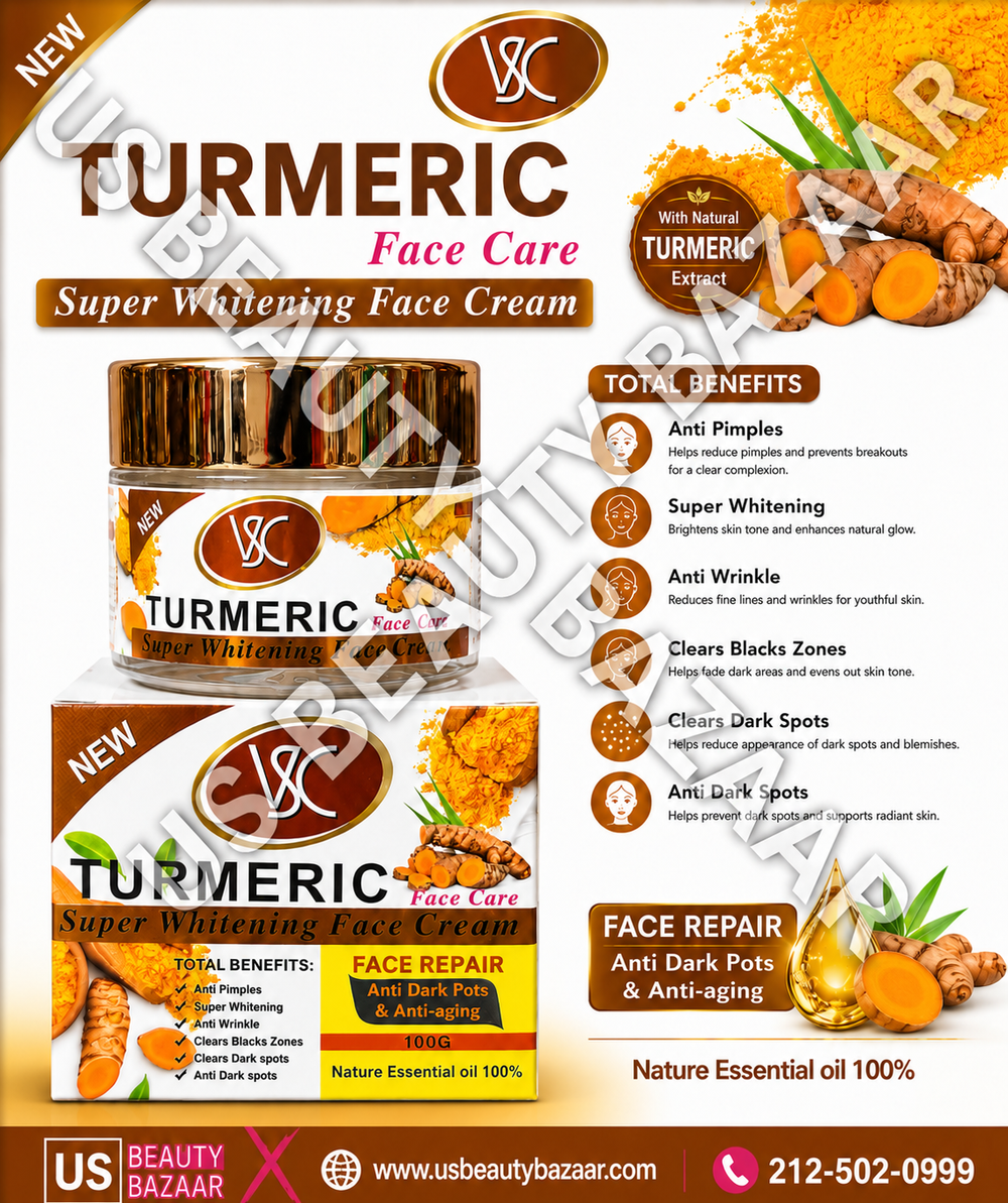 VSC Turmeric Super Whitening Face Cream 100 Grm