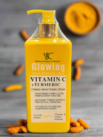 VSC Glowing Vitamin C + Turmeric  Firming Brightening Cream  15 FL oz 444 Ml