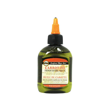 Difeel Sunflower Premium Natural Hair Oil, Carrot, 2.5 Oz