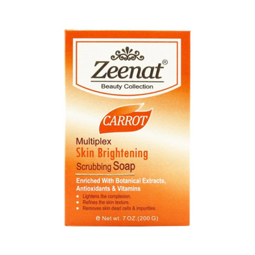 Zeenat Carrot Scrubbing Soap 7 oz