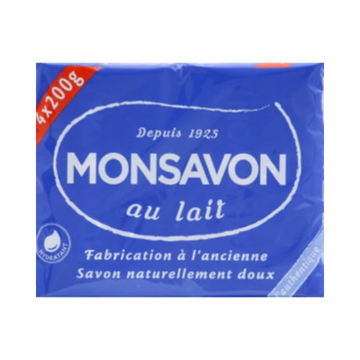 Monsavon Au Lait Soap 200g - Pack of 4
