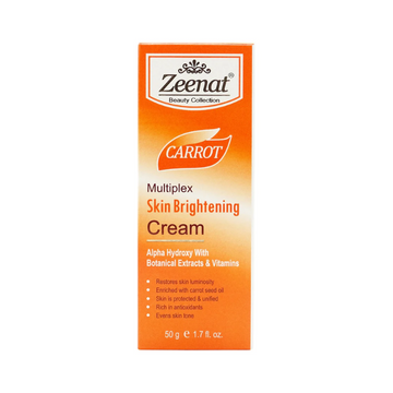 Zeenat Carrot Multiplex Skin Cream 50g