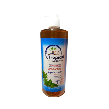 Tropical Essence Peppermint Anti-Bacterial Liquid Soap 1000ml | 36oz