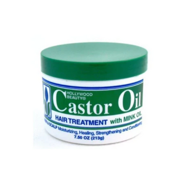 Hollywood Beauty Products Hair  - Castor Oil with Mink Oil 213g