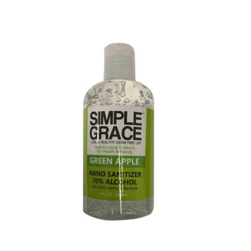 Simple Grace Green Apple Hand Sanitizer 8 oz