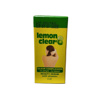 Lemon Clear Beauty Serum Leeking